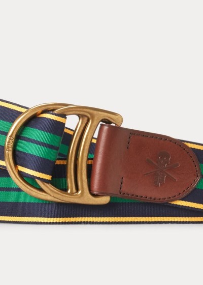 Men's Polo Ralph Lauren Equestrian Grosgrain Belt | 308256ALN